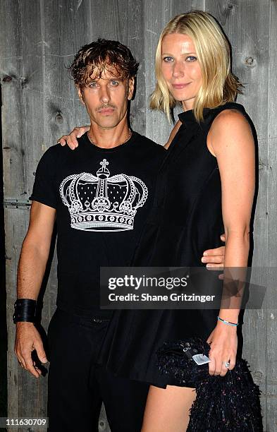 Photographer Steven Klein and actress Gwyneth Paltrow attend the Mane Event to Benefit the Amaryllis Farm Equine Rescue at Steven Klein's West Kill...