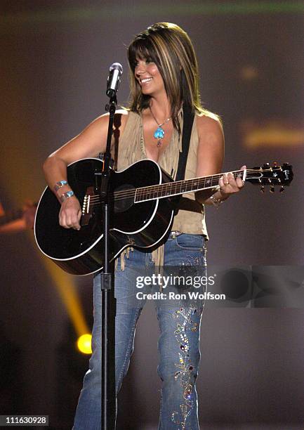 Sara Evans during 40th Annual Academy of Country Music Awards - Show at Mandalay Bay Resort and Casino Events Center in Las Vegas, Nevada, United...