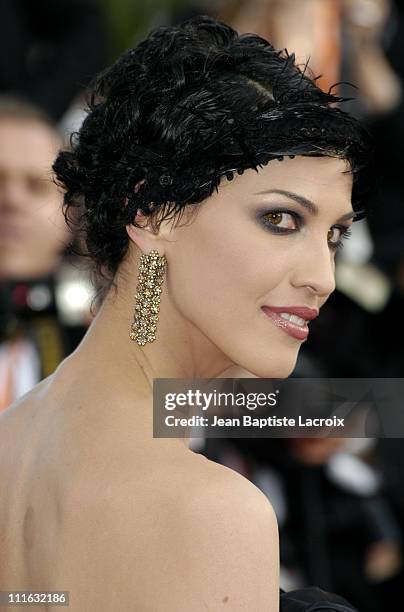 Linda Hardy during 2003 Cannes Film Festival - "Les Egares" Premiere at Palais Des Festival in Cannes, France.