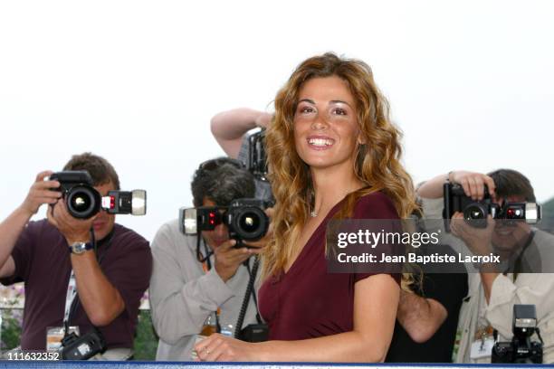 Vanessa Incontrada during 2003 Cannes Film Festival - "IL Cuore Altrove" Photo Call at Palais des Festivals in Cannes, France.