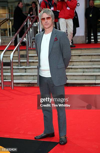 Paul Weller during The Brit Awards 2006 with MasterCard - Outside Arrivals at Earls Court in London, Great Britain.