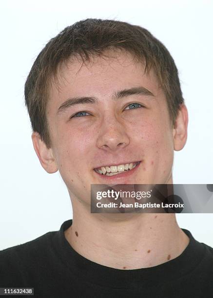 Alex Frost during 2003 Cannes Film Festival - "Elephant" Photo Call at Palais des Festivals in Cannes, France.