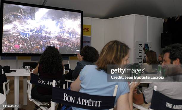 American Idol Screening during 2003 Cannes Film Festival - "American Idol" Season 2 Finale Screening at the American Pavilion at The American...