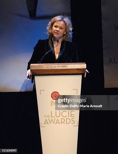 Caroline Rhea during 4th Annual Lucie Awards at American Airlines Theatre in New York City, New York, United States.