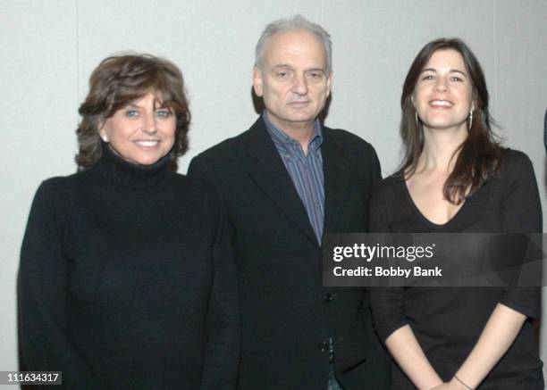 Catherine Williams, David Chase and Rebecca Weinberg