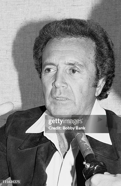 Vic Damone at Garden State Arts Center on August 29, 1979 in Holmdel, New Jersey.