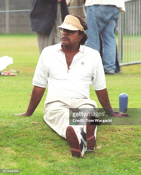 Johnny Mathis during Johnny Mathis at Howard Keel NSPCC Golf Classic in 1996 at Mere Golf Club in Knutsford, Great Britain.