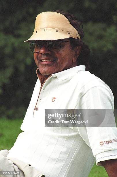 Johnny Mathis during Johnny Mathis at Howard Keel NSPCC Golf Classic in 1996 at Mere Golf Club in Knutsford, Great Britain.