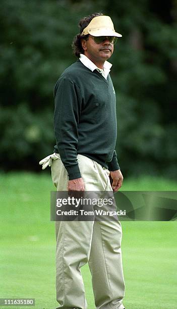 Johnny Mathis during Johnny Mathis at Howard Keel NSPCC Golf Classic in 1991 at Mere Golf Club in Knutsford, Great Britain.