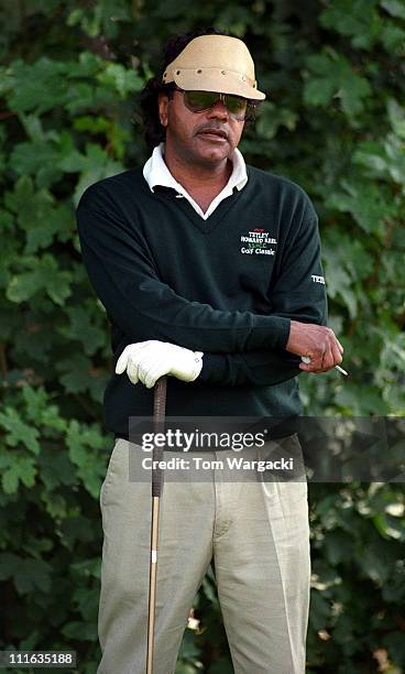 Johnny Mathis during Johnny Mathis at Howard Keel NSPCC Golf Classic in 1991 at Mere Golf Club in Knutsford, Great Britain.