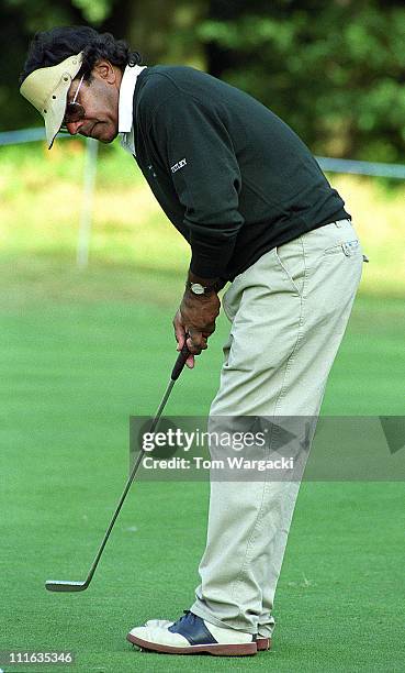 Johnny Mathis during Johnny Mathis at Howard Keel NSPCC Golf Classic in 1991 at Mere Golf Club in Knutsford, Great Britain.