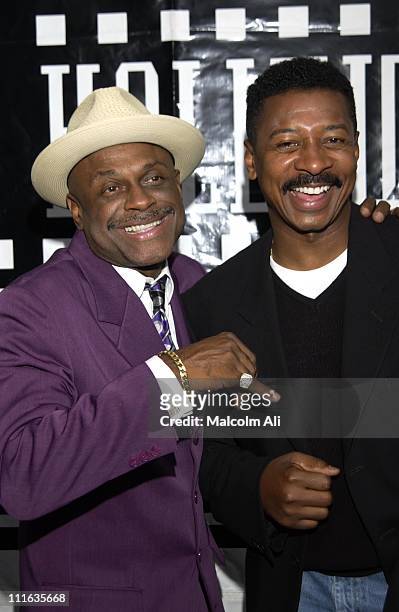 Michael Colyar and Robert Townsend during Hollywood Black Film Festival - "2 Fast 2 Furious" Premiere - Arrivals at Harmony Gold Preview House in...
