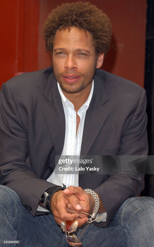 Gary Dourdan during Gary Dourdan Promotes the Television Show