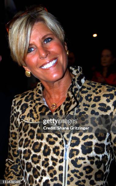 Television Personality Suze Orman Attends The Plaza's 100th Birthday Celebration on October 1, 2007 in New York City, New York.