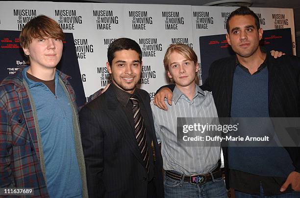 Paul Dano, Wilmer Valderrama, Lou Taylor Pucci and Bobby Cannavale