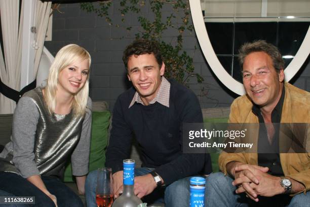 Anna Faris, James Franco and Henry Winterstern, President & CEO of First Look