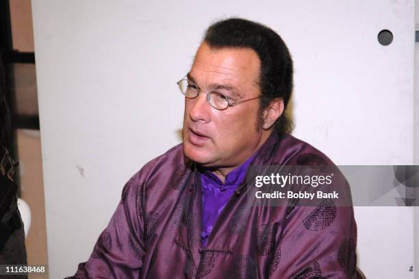 Steven Seagal during Big Apple Convention Super Show - June 24, 2006 in New York City, New York, United States.