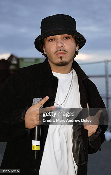 Baby Bash during KISS 98.5 FM - Kiss The Summer Hello 2005 - Backstage at The Pier in Buffalo, New York, United States.