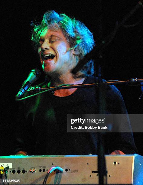 Eric Carmen of Raspberries in concert at the Highline Ballroom on October 13, 2007 in New York City.