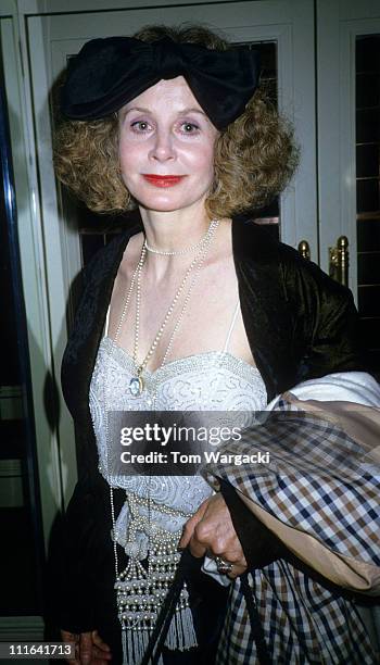 Sarah Miles at The BAFTA Awards during Sarah Miles and Robert Bolt at The BAFTA Awards 1989 in London, Great Britain.