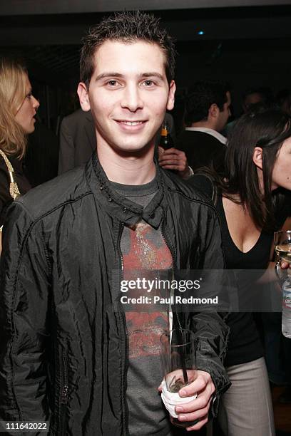 Justin Berfield during The 2006 Hollywood Reporter's Next Generation Party - Inside at Sunset Beach in Hollywood, California, United States.