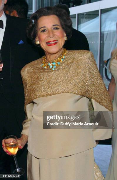 Kitty Carlisle Hart during The 37th Annual Party in the Garden - Honoring David Rockefeller's 90th Birthday at The Abbey Aldrich Rockefeller...