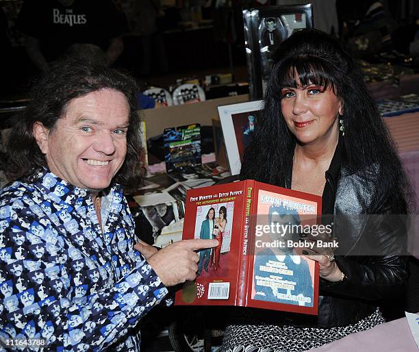 Butch Patrick and author Helen Darras attend the 35th Anniversary of The Fest For Beatles Fans celebration at the Crowne Plaza Meadowlands on March...