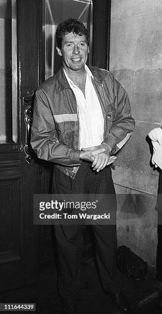 Michael Crawford during Michael Crawford Sighting leaving Her Majesty's Theatre after his performance in 'The Phantom Of The Opera - June 1987 at Her...