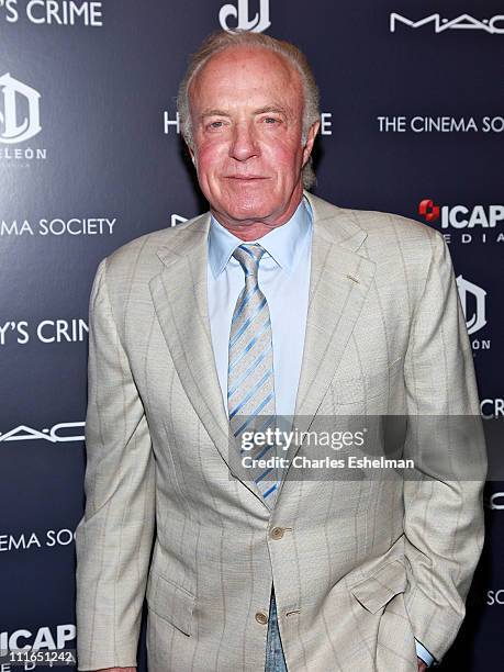 Actor James Caan attends The Cinema Society with DeLeon Tequila and Moving Pictures Film & Television screening of "Henry's Crime" at Landmark's...