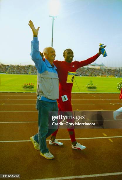 Ron Roddan 1,581 Linford Christie Photos & High Res Pictures - Getty Images