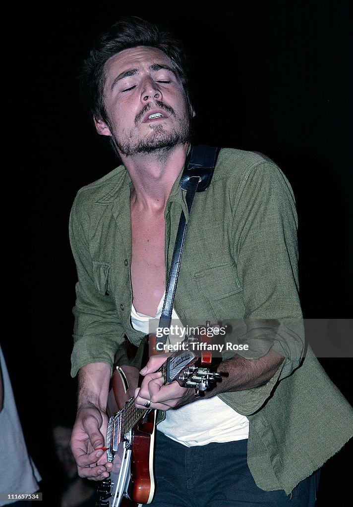 Dan Layus Dan Layus of Augustana performs at the Roxy during Day 2 of the 2nd ...