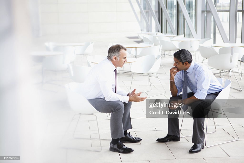 Businessmen in meeting