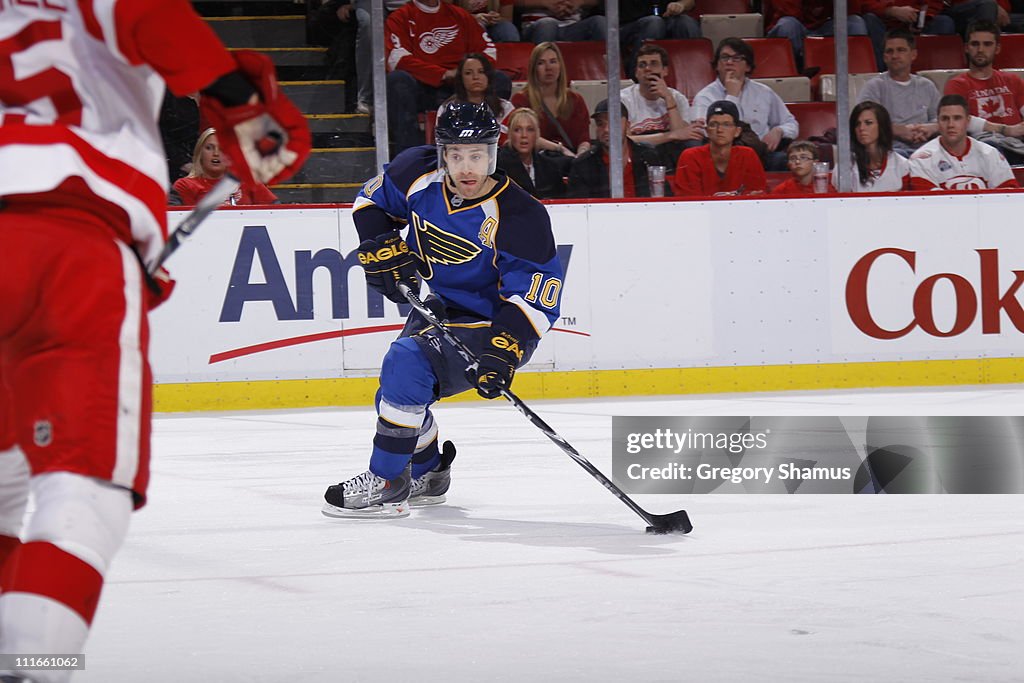 St. Louis Blues v Detroit Red Wings