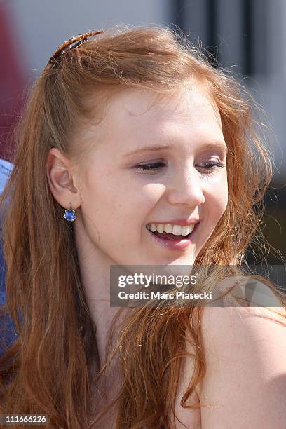 Actress Isolda Dychauk attends the 'Borgia' photocall during the MIPTV 2011 at Hotel Majestic on April 5, 2011 in Cannes, France.