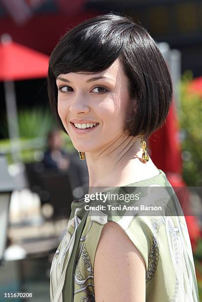 Marta Gastini attends the 'Borgia' photocall during MIPTV 2011 at Hotel Majestic on April 5, 2011 in Cannes, France.