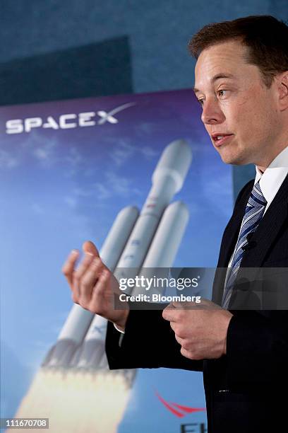 Tesla Spacex Ceo Elon Musk At The National Press Club Photos and