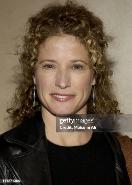Nancy Travis during Hattie and Harold's on Stage Cabaret at The Alex Theatre in Glendale, California, United States.
