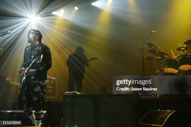 Deftones during Deftones Perform at Memorial Hall at Memorial Hall in Kansas City, Kansas, United States.