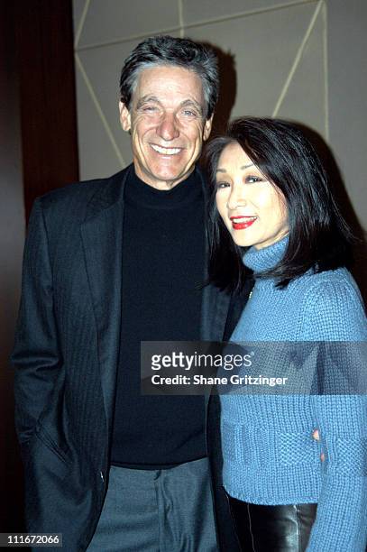 Maury Povich and Connie Chung during "The Fog of War" New York Private Screening at MGM Screening Room in New York City, New York, United States.