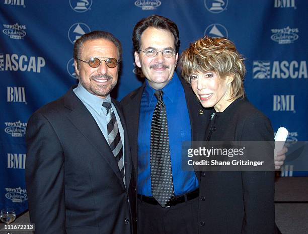 Barry Mann, Phil Galdston and Cynthia Weil during New York Chapter of the Recording Academy celebrates their 8th Annual 2003 Heroes Awards Gala at...