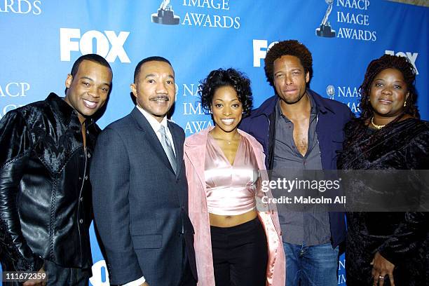 Chico Benymon, Kweisi Mfume, Kellita Smith, Gary Dourdan and Loretta Devine