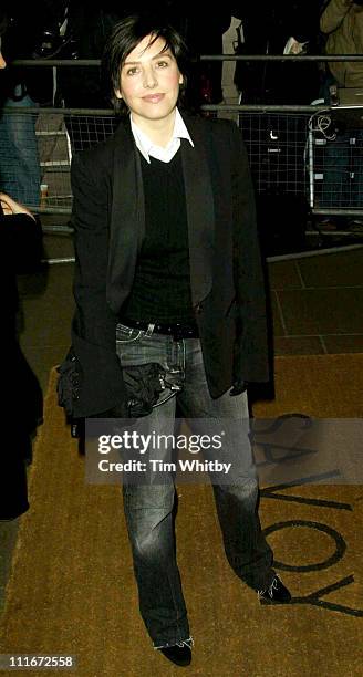 Sharleen Spiteri during The 2004 South Bank Show Awards - Outside Arrivals at The Savoy Hotel in London, Great Britain.