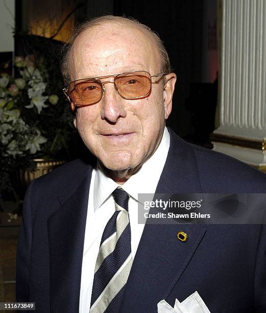 Clive Davis during The Broadcasters Foundation Presents their 2004 Golden Mike Award to Frances W. Preston of BMI at Plaza Hotel in New York City,...