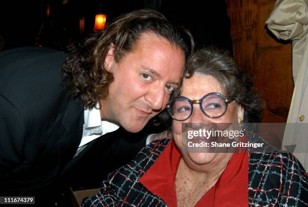 Larry and Elaine Kaufman during "Everyone Comes To Elaine's" - Book Launch Party at Elaine's in New York City, New York, United States.