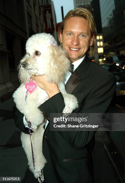 Carson Kressley and Cocoa during Bide-A-Wee 9th Annual "Have A Heart" Gala Celebrating a New Century Of Caring for New York's Pets at The...