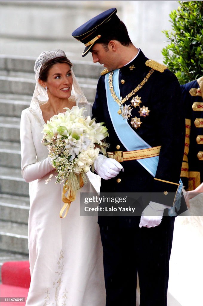 Royal Wedding Between Prince Felipe of Spain and Letiza Ortiz