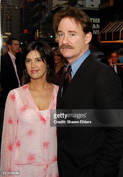 Phoebe Cates and Kevin Kline during The Museum of Modern Art's 36th Annual Party in the Garden Honoring Steve Martin at Roseland in New York City,...