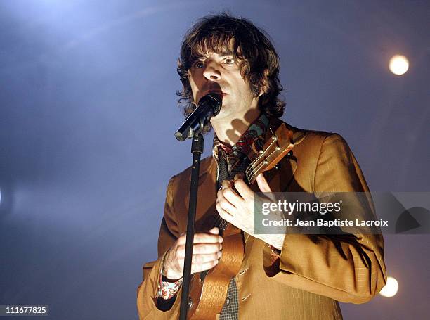 Thomas Fersen during Solidays 2004 - Day 3 at Hippodrome de Longchamps in Paris, France.