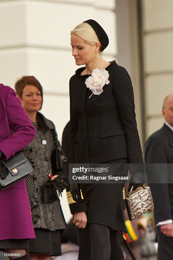 Norwegian Royals Host State Visit From Lithuania - Day 1