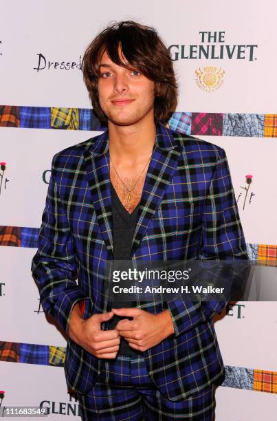Singer Paolo Nutini attends the 9th Annual "Dressed To Kilt" charity fashion show at Hammerstein Ballroom on April 5, 2011 in New York City.